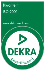 DEKRA gecertificeerd – ISO 9001 kwaliteitscertificaat